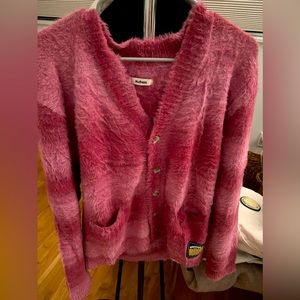 Madhappy fuzzy cardigan
